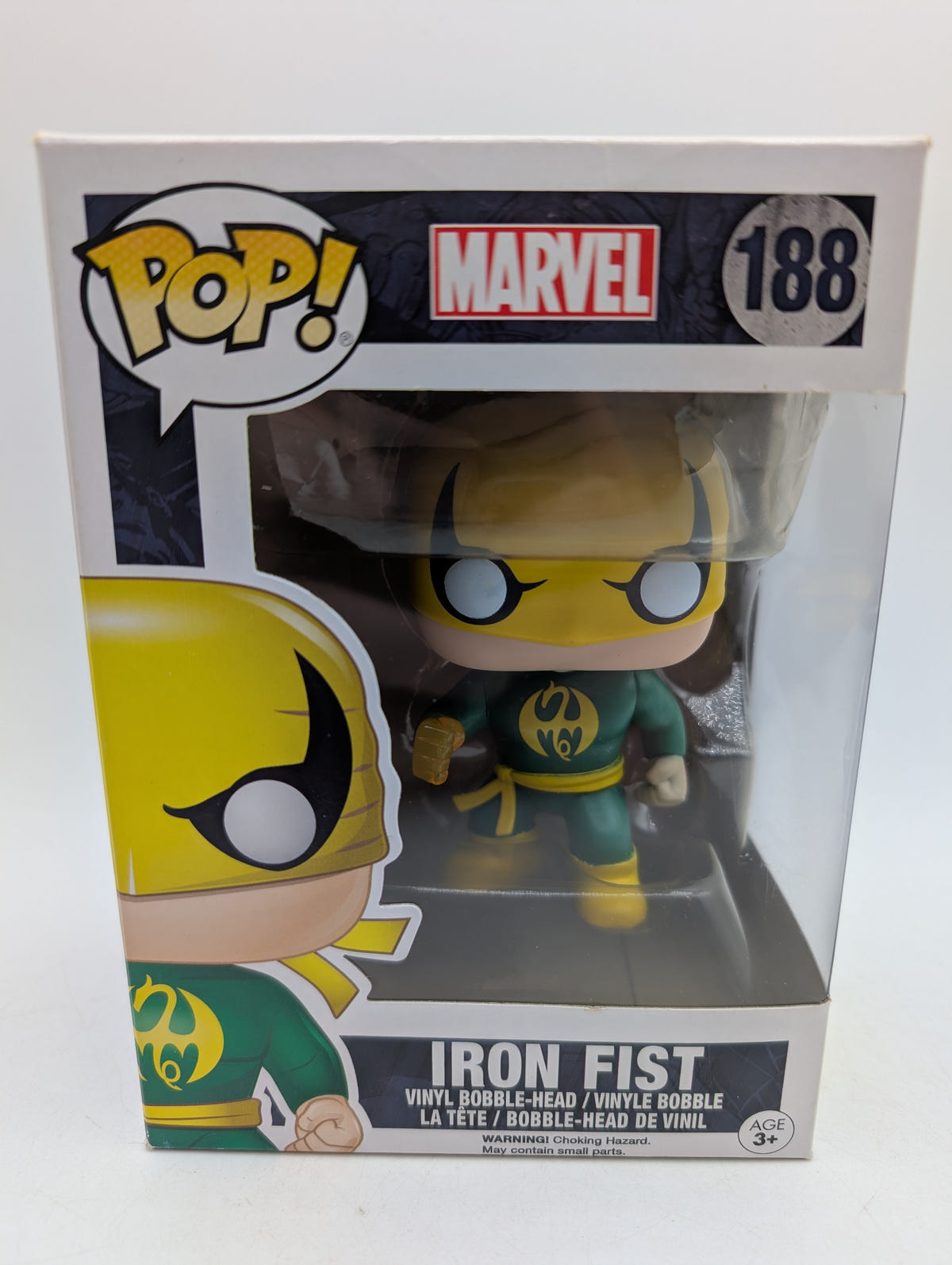 Funko POP! Marvel Iron Fist #188 Vinyl Figure image 1
