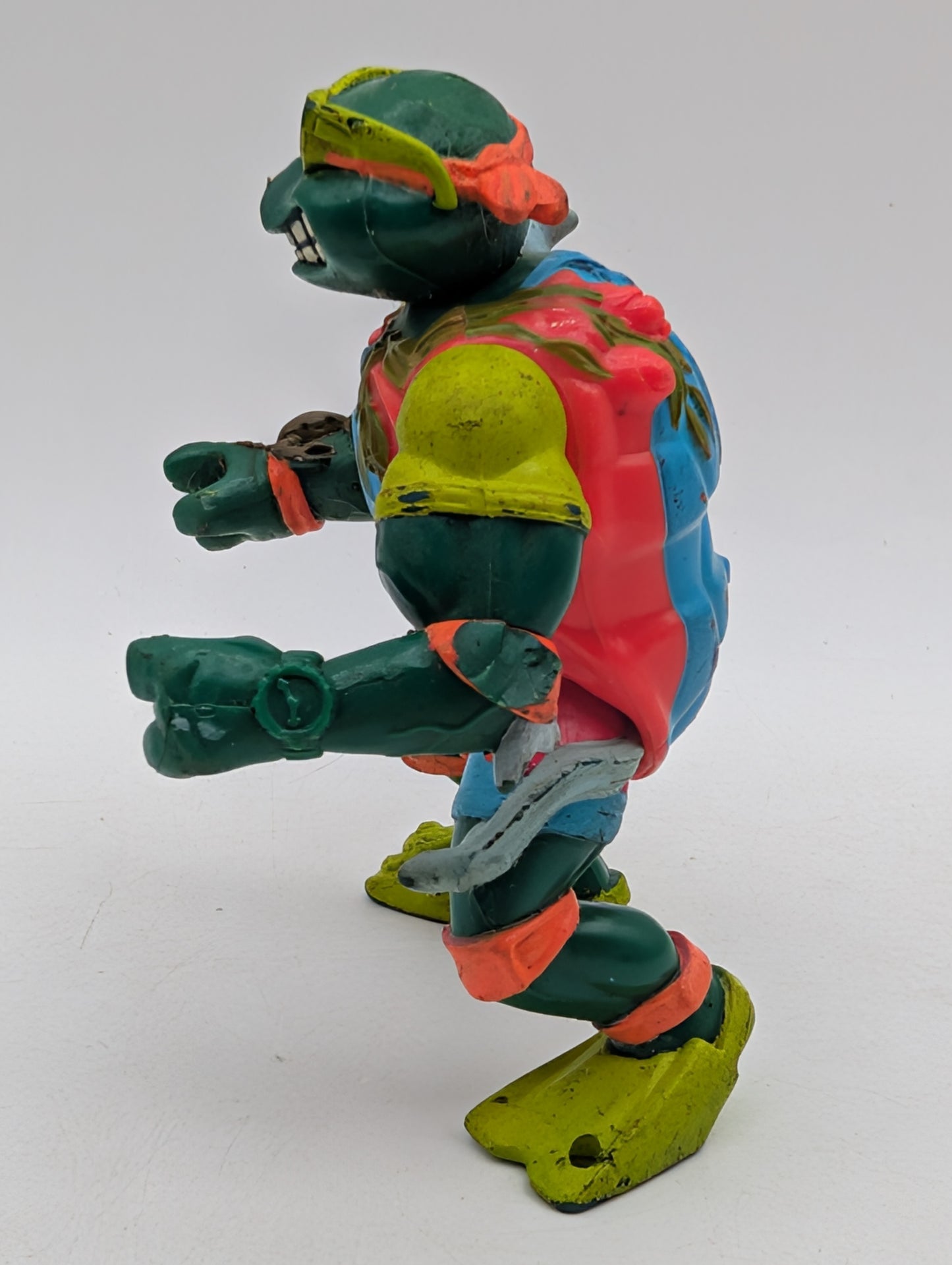 1990 Teenage Muntant Ninja Turtles Mike The Sewer Surfer Michelangelo Vintage