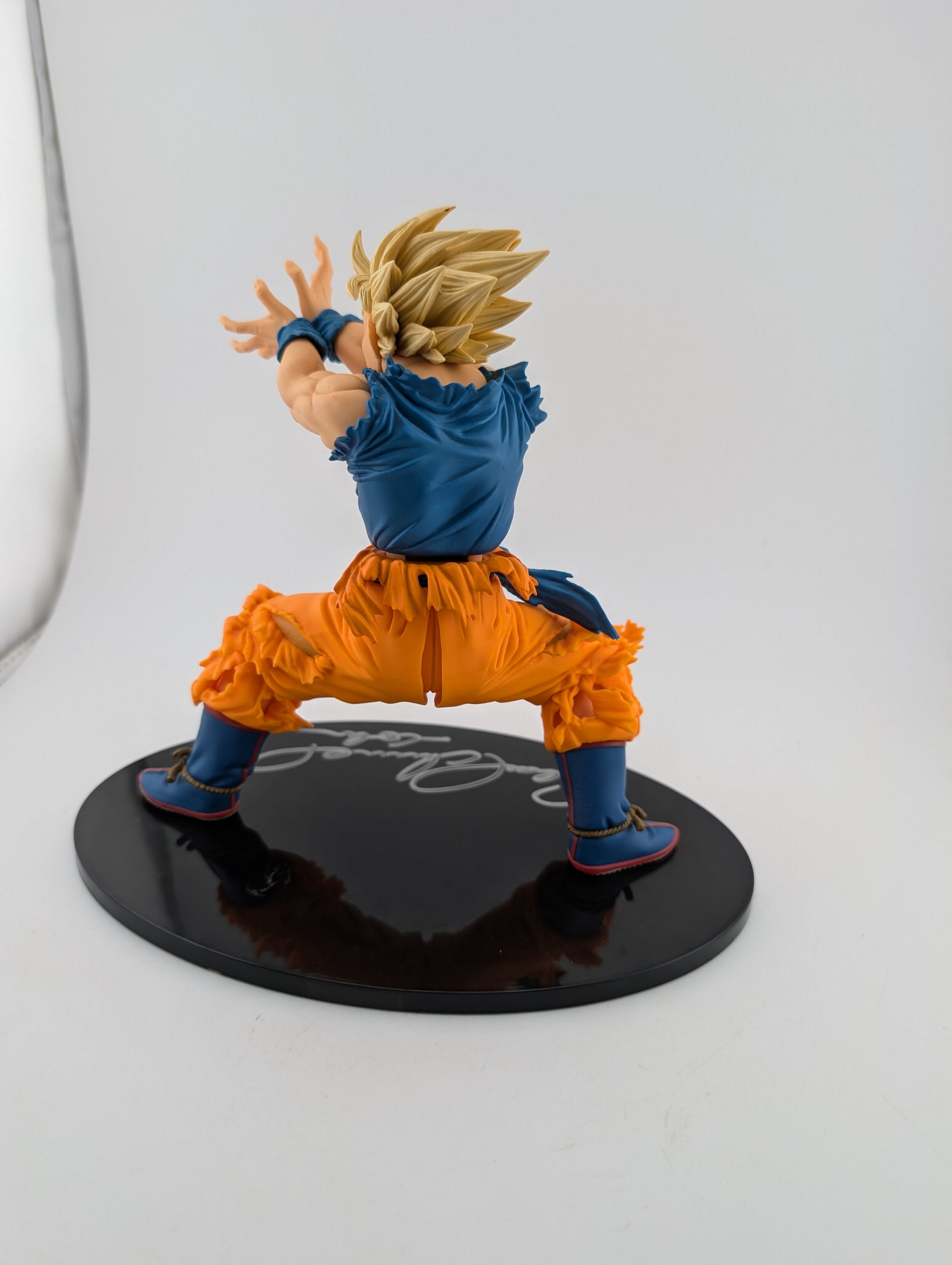Dragon Ball Goku Modeling Tenkaichi Budokai 4 Signed Sean Schemmel Autograph FRENLY BRICKS - Open 7 Days