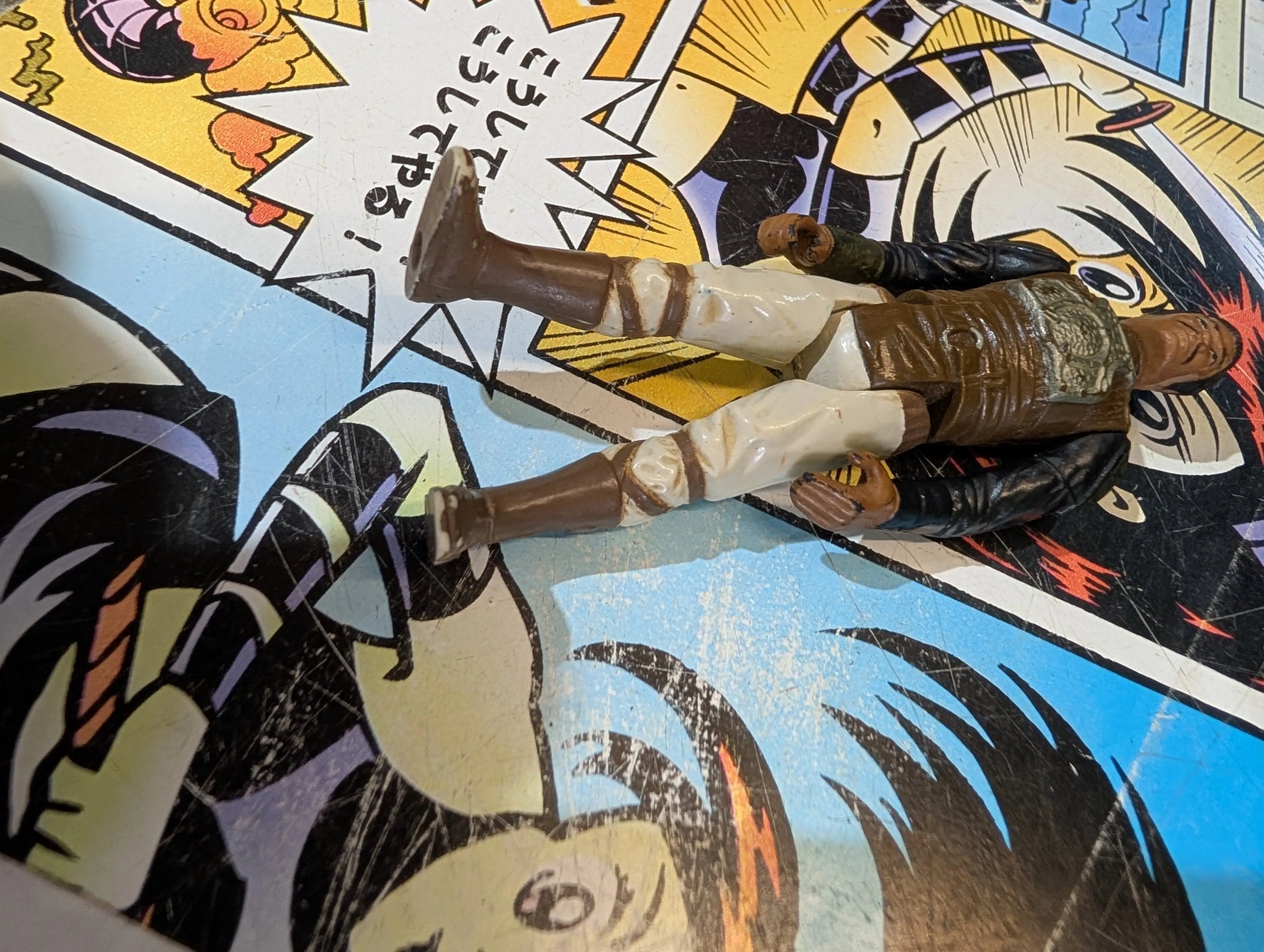 Vintage 1983 Star Wars Lando Calrissian Skiff Guard Action Figure ROTJ Kenner FRENLY BRICKS - Open 7 Days