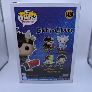 Animation Funko Pop - Black Asta - Black Clover - No. 1420 FRENLY BRICKS - Open 7 Days