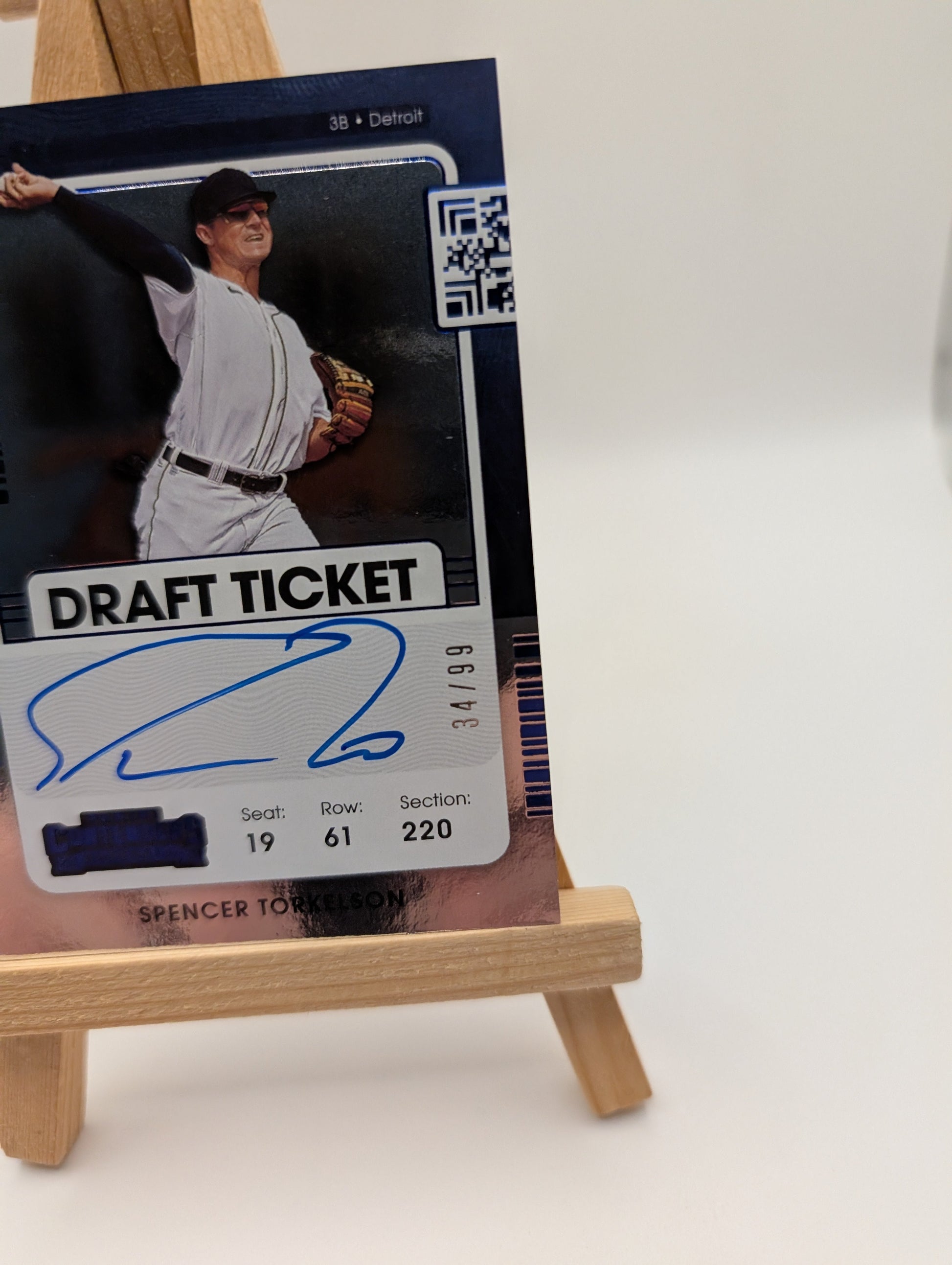 2021  Panini Contenders Spencer Torkelson Draft Ticket Auto /99 | Detroit Tigers FRENLY BRICKS - Open 7 Days