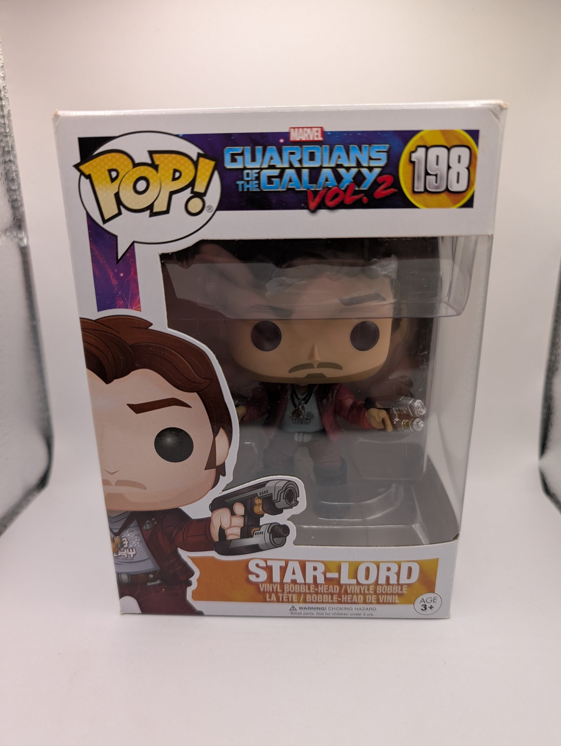 Star-Lord 198 ~ Marvel: Guardians of the Galaxy (GOTG) Vol. 2 ~ Funko Pop Vinyl FRENLY BRICKS - Open 7 Days