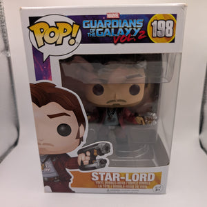 Star-Lord 198 ~ Marvel: Guardians of the Galaxy (GOTG) Vol. 2 ~ Funko Pop Vinyl FRENLY BRICKS - Open 7 Days