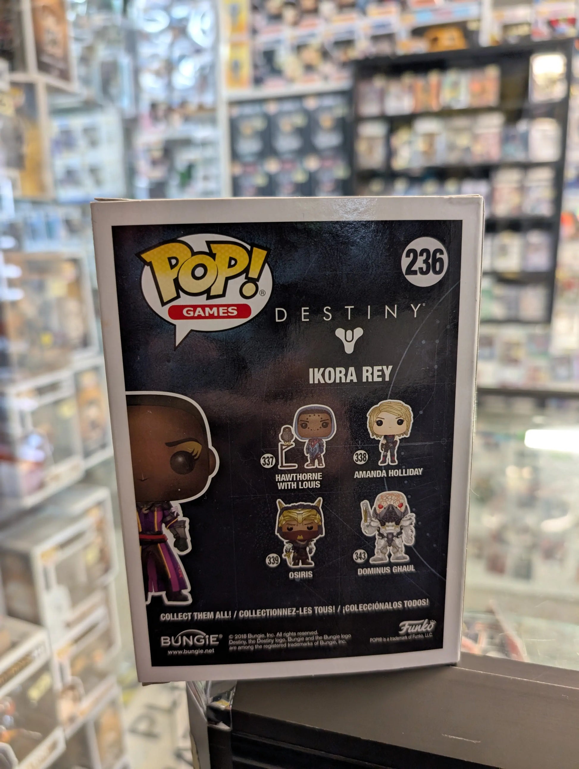 Funko Pop! Destiny - Ikora Rey #236 Repaint FRENLY BRICKS - Open 7 Days