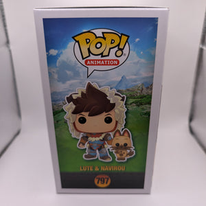 Funko Pop - Lute and Navirou 797 - Monster Hunter Stories - Pop Animation FRENLY BRICKS - Open 7 Days