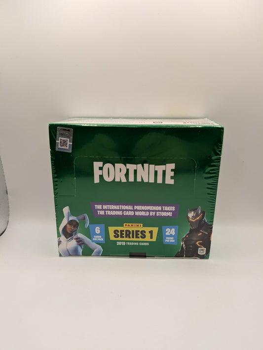 PANINI FORTNITE SERIES 1 TRADING CARDS HOBBY BOX 24 PACKS RARE FRENLY BRICKS - Open 7 Days