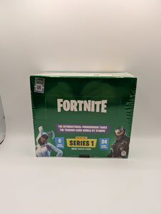 PANINI FORTNITE SERIES 1 TRADING CARDS HOBBY BOX 24 PACKS RARE