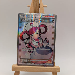 Pokemon Center Lady - 105/106 - Ultra Rare - Flashfire - Pokemon Card - LP FRENLY BRICKS - Open 7 Days