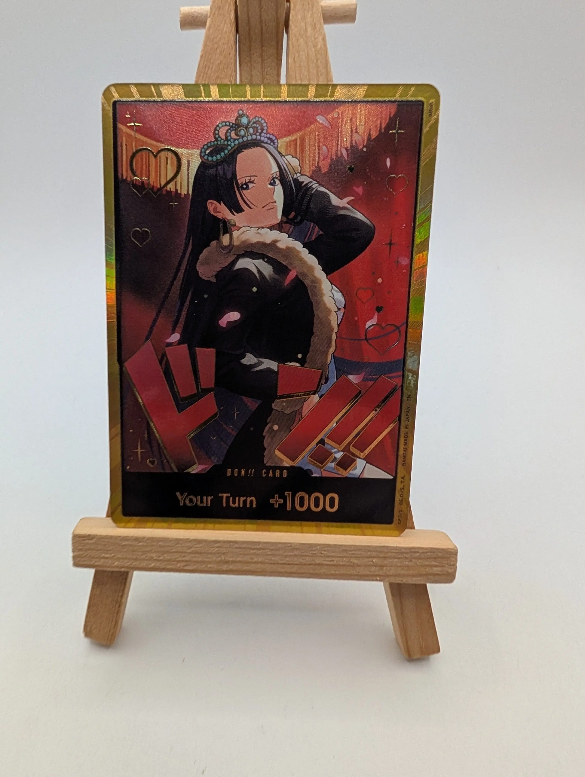 EB03 - Boa Hancock Gold Don Card - English FRENLY BRICKS - Open 7 Days image 3