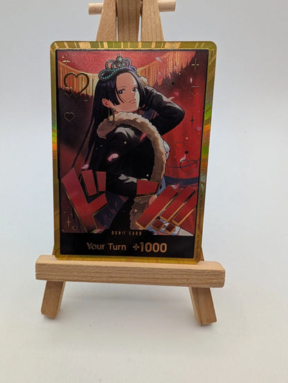 EB03 - Boa Hancock Gold Don Card - English FRENLY BRICKS - Open 7 Days