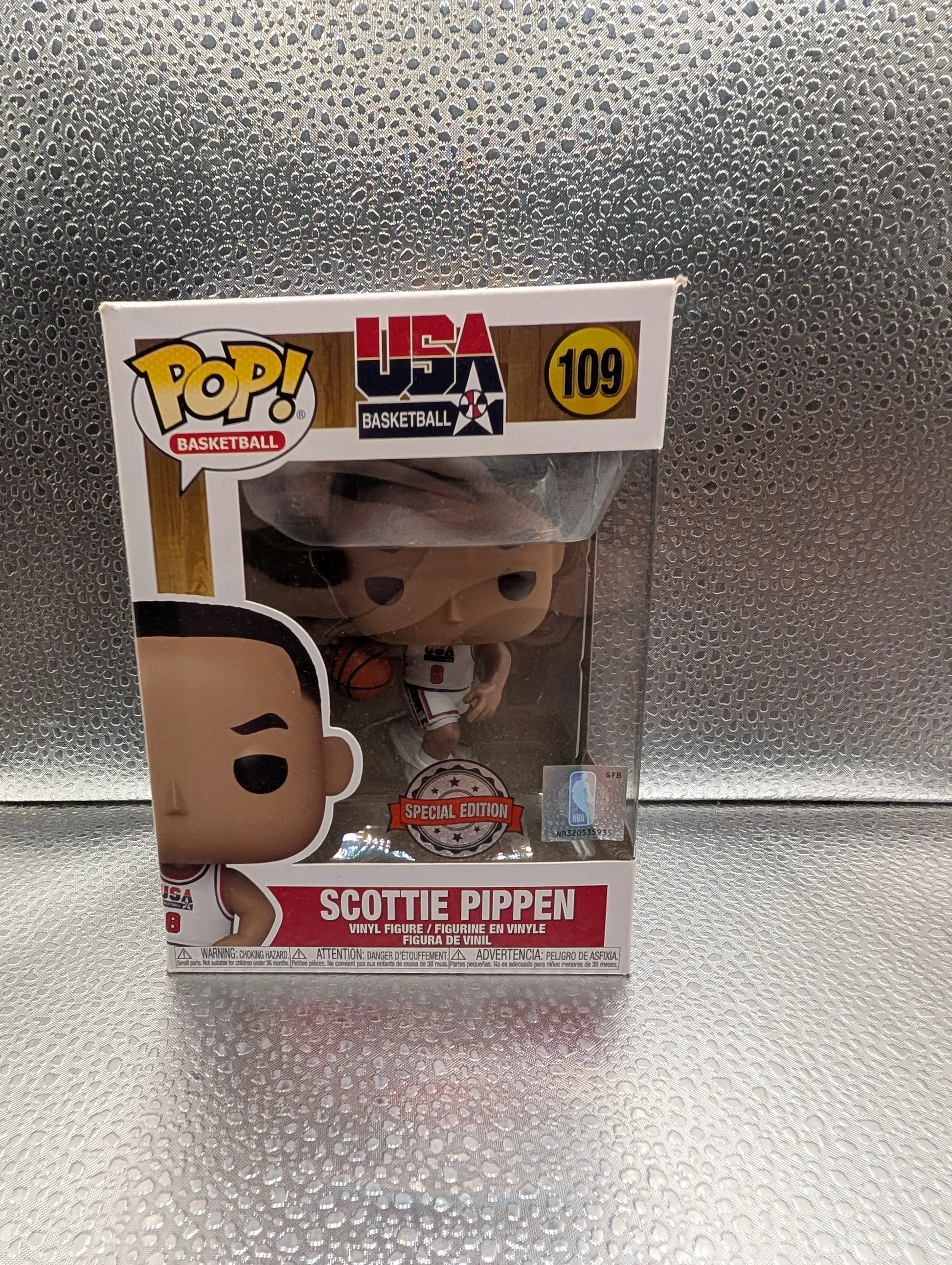 FUNKO Pop Vinyl Scottie Pippen #109 FRENLY BRICKS - Open 7 Days
