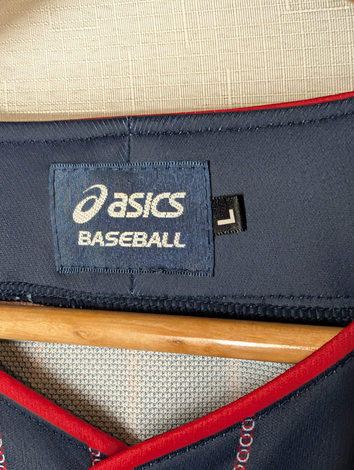Nippon Baseball Asics Samurai Japan Away 2017-2021 Dark Navy Blue Large Jersey, photo 9 image 9