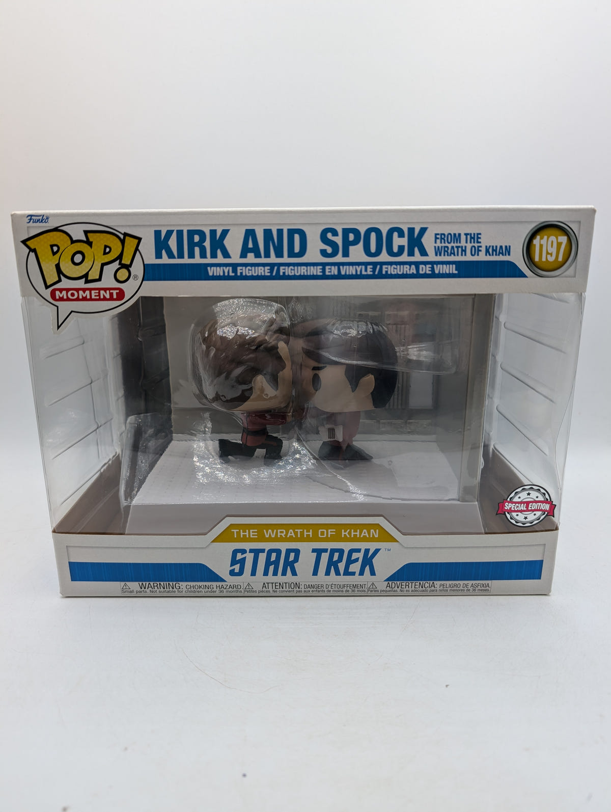 Funko POP! Moments Star Trek Kirk and Spock From the Wrath of Khan #1197 image 1