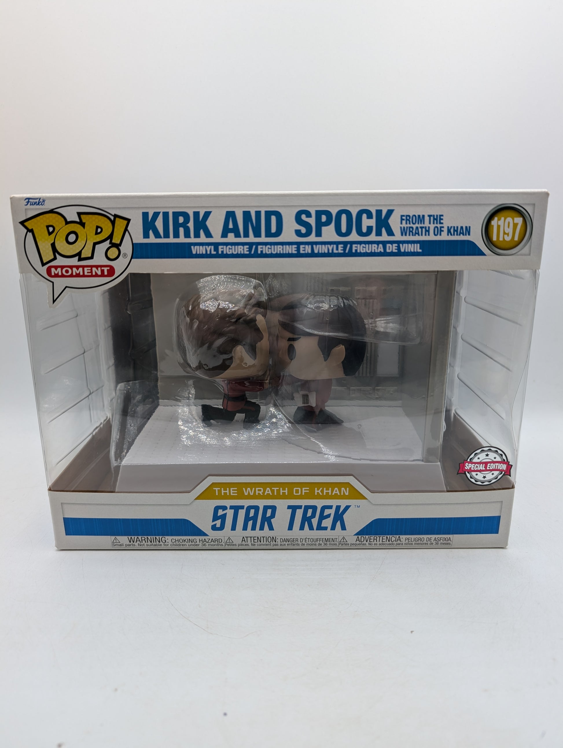 Funko POP! Moments Star Trek Kirk and Spock From the Wrath of Khan #1197 image 1