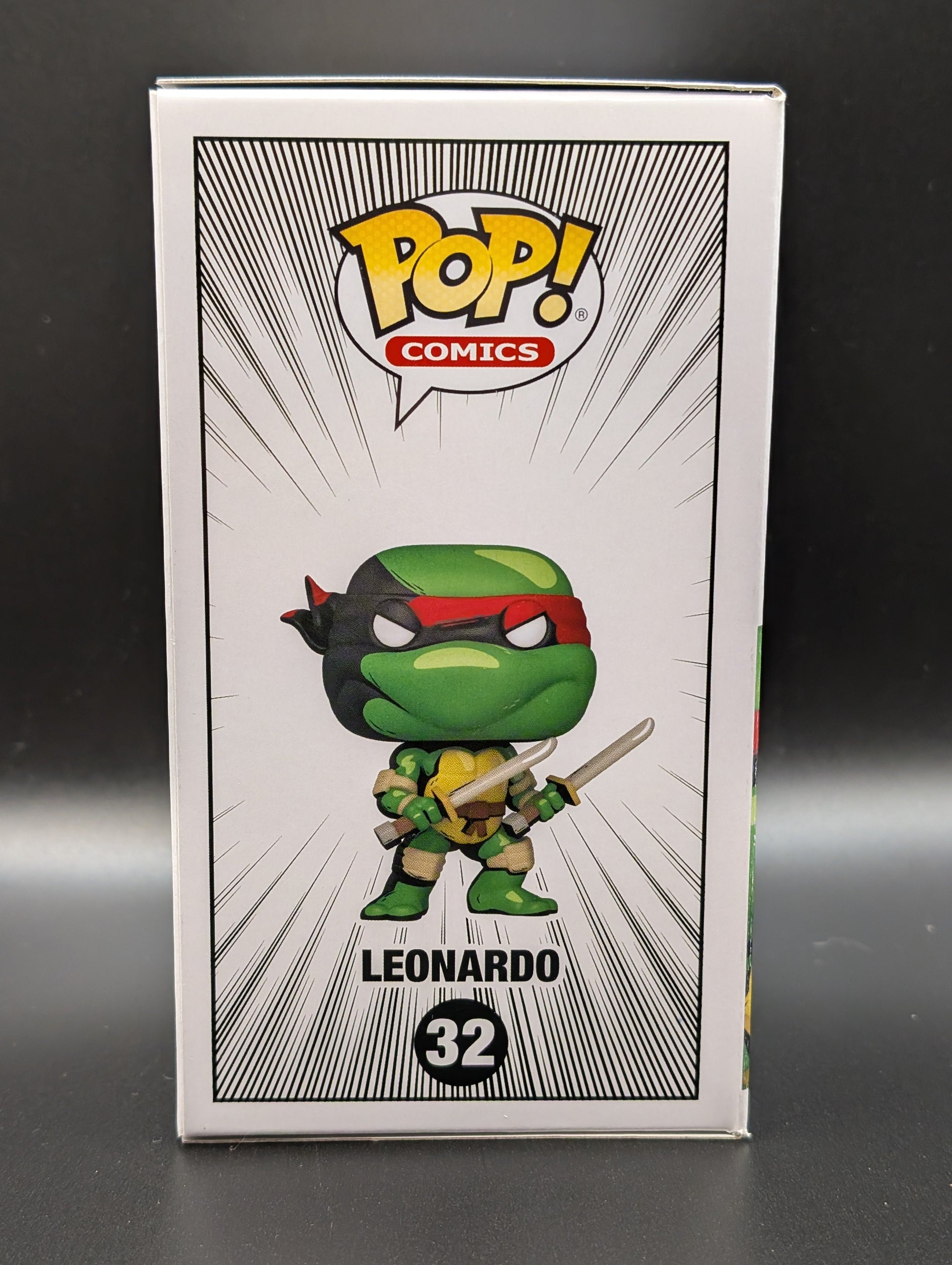 Funko POP! Tv Teenage Mutant Ninja Turtles #32 Leonardo B+W Chase Limited Edition FRENLY BRICKS - Open 7 Days