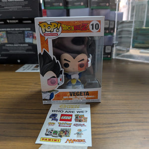 FUNKO Pop Vinyl Vegeta #10 FRENLY BRICKS - Open 7 Days