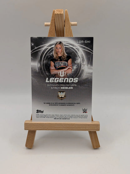 2025 Topps WWE Universe Stacy Keibler Legends On Card Auto Orange /25 FRENLY BRICKS - Open 7 Days