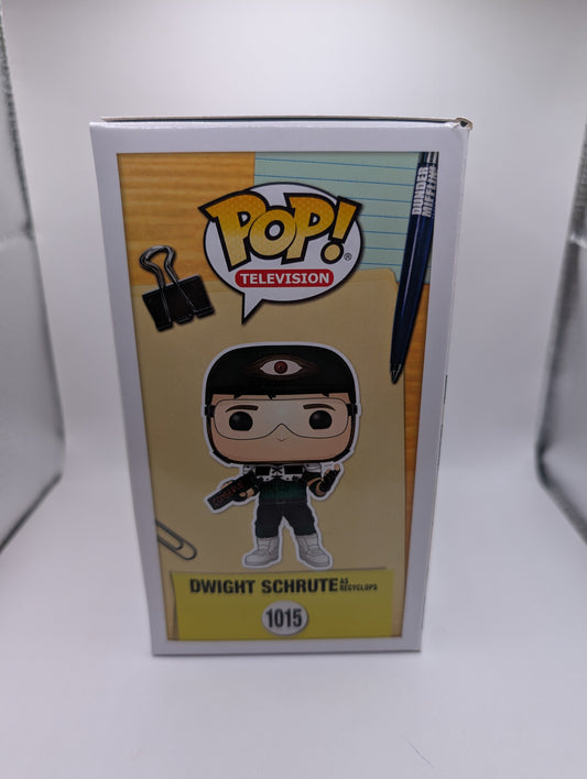 Dwight Schrute as Recyclops Funko Pop! Vinyl #1015 The Office SDCC 2020 FRENLY BRICKS - Open 7 Days