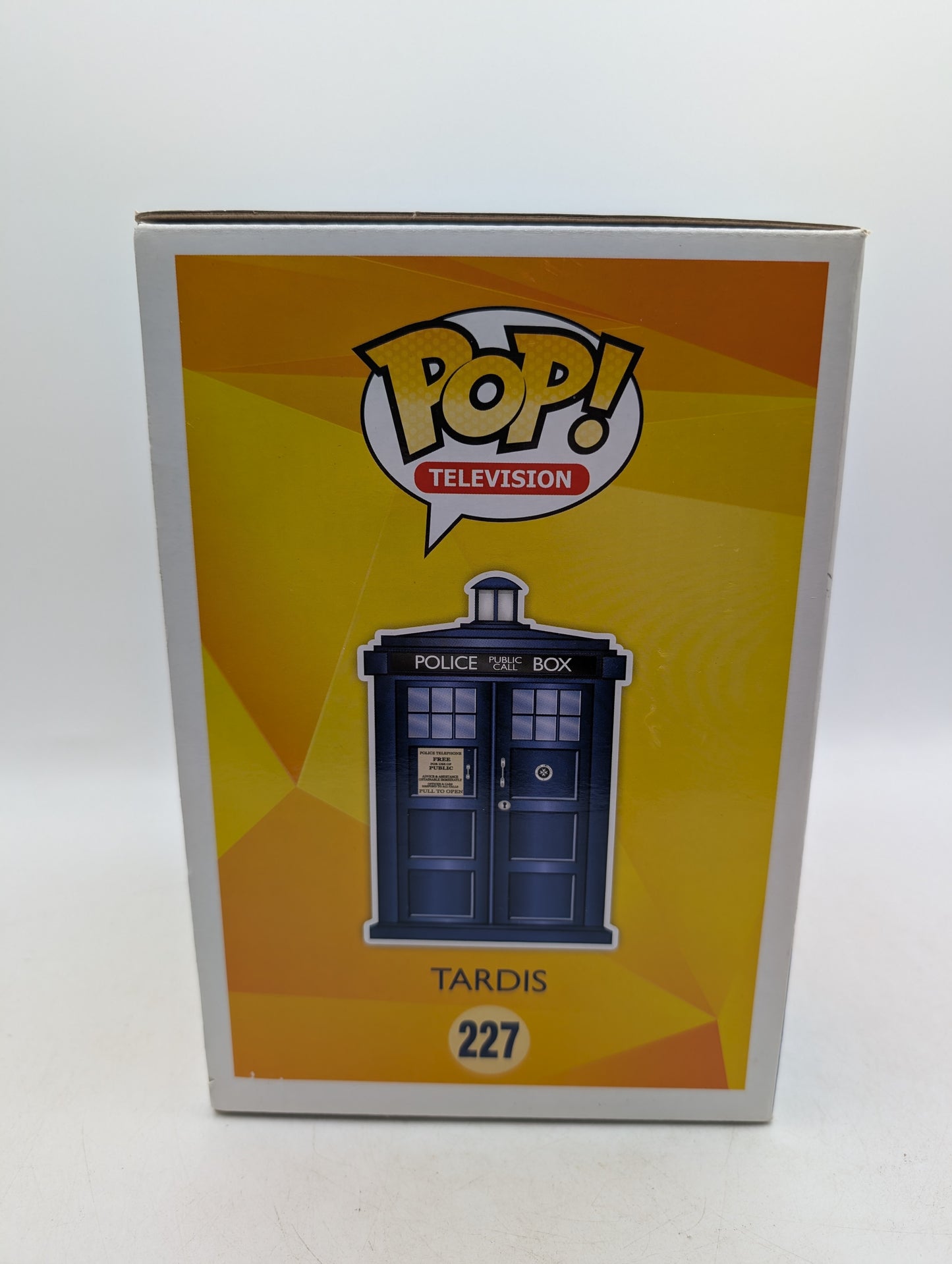 Funko Pop Television Doctor Who #227 TARDIS 6” Large Size Boxed