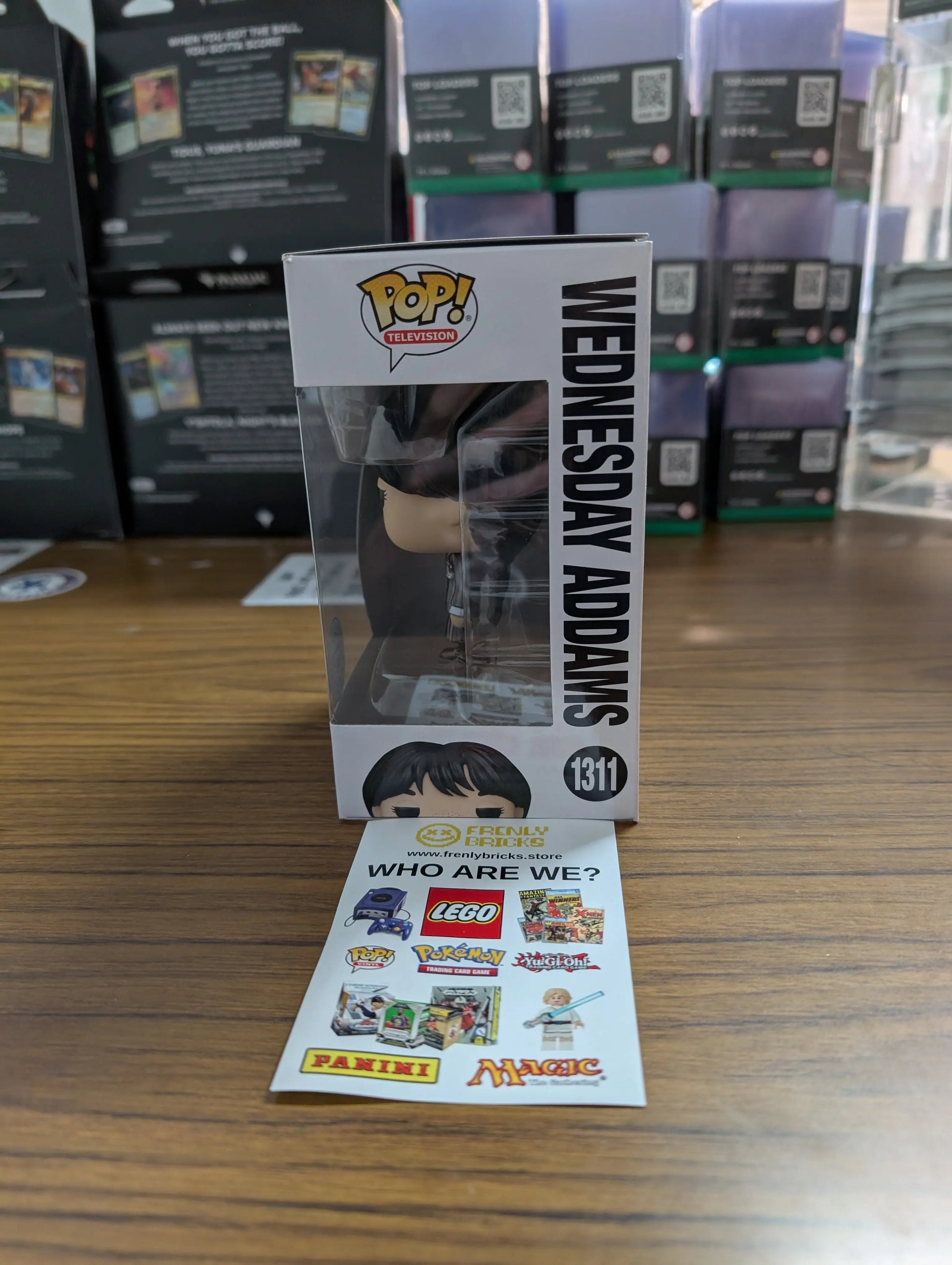 FUNKO Pop Vinyl Wednesday Addams #1311 FRENLY BRICKS - Open 7 Days