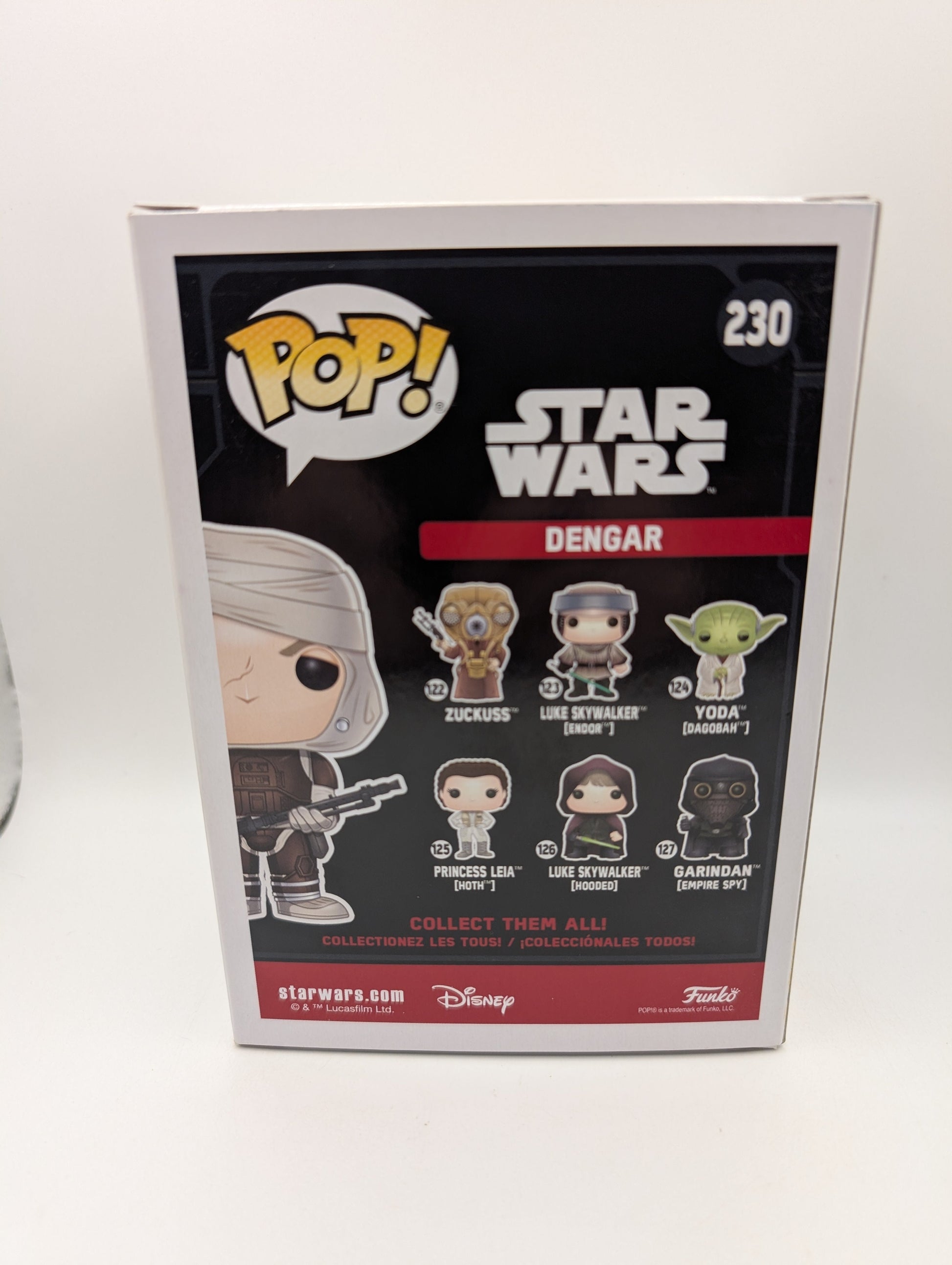 Funko Pop! Vinyl Star Wars 230 Dengar 2017 Fall Con NYCC FRENLY BRICKS - Open 7 Days