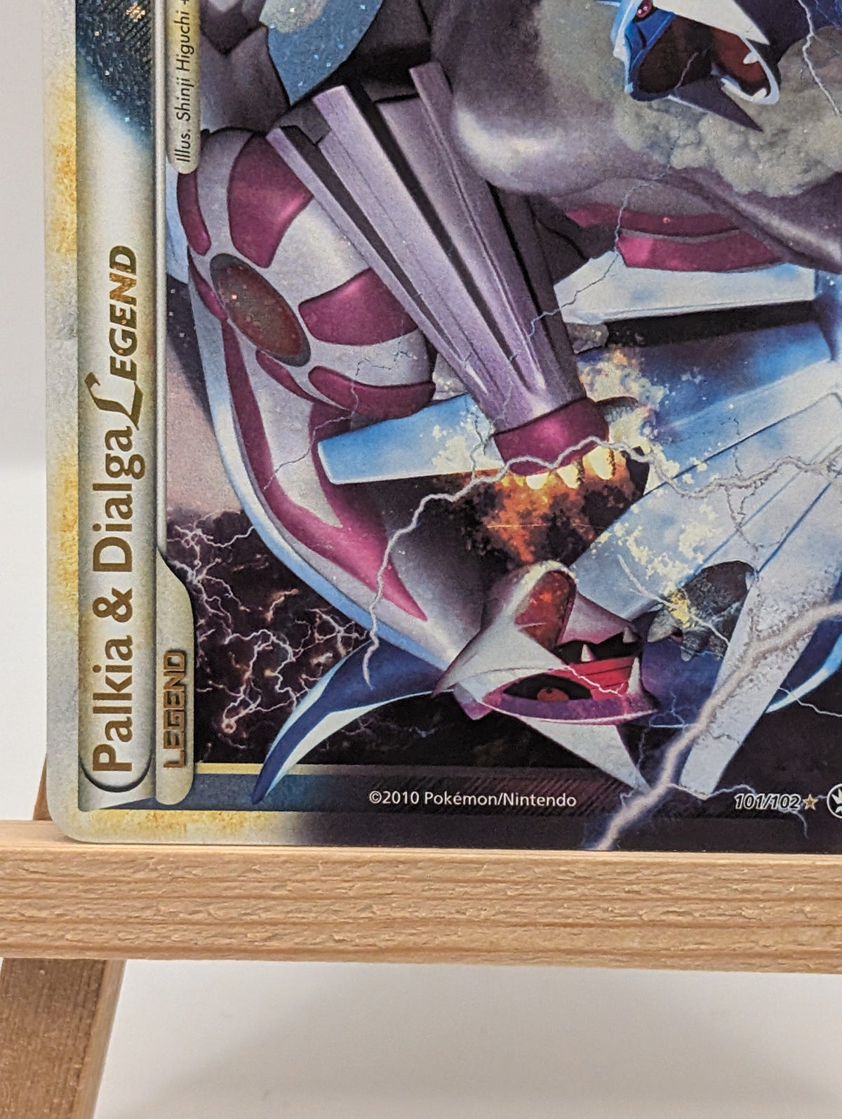 2010 Pokemon HeartGoldSoulSilver Triumphant Palkia Dialga LEGEND top #101/102 FRENLY BRICKS - Open 7 Days image 6