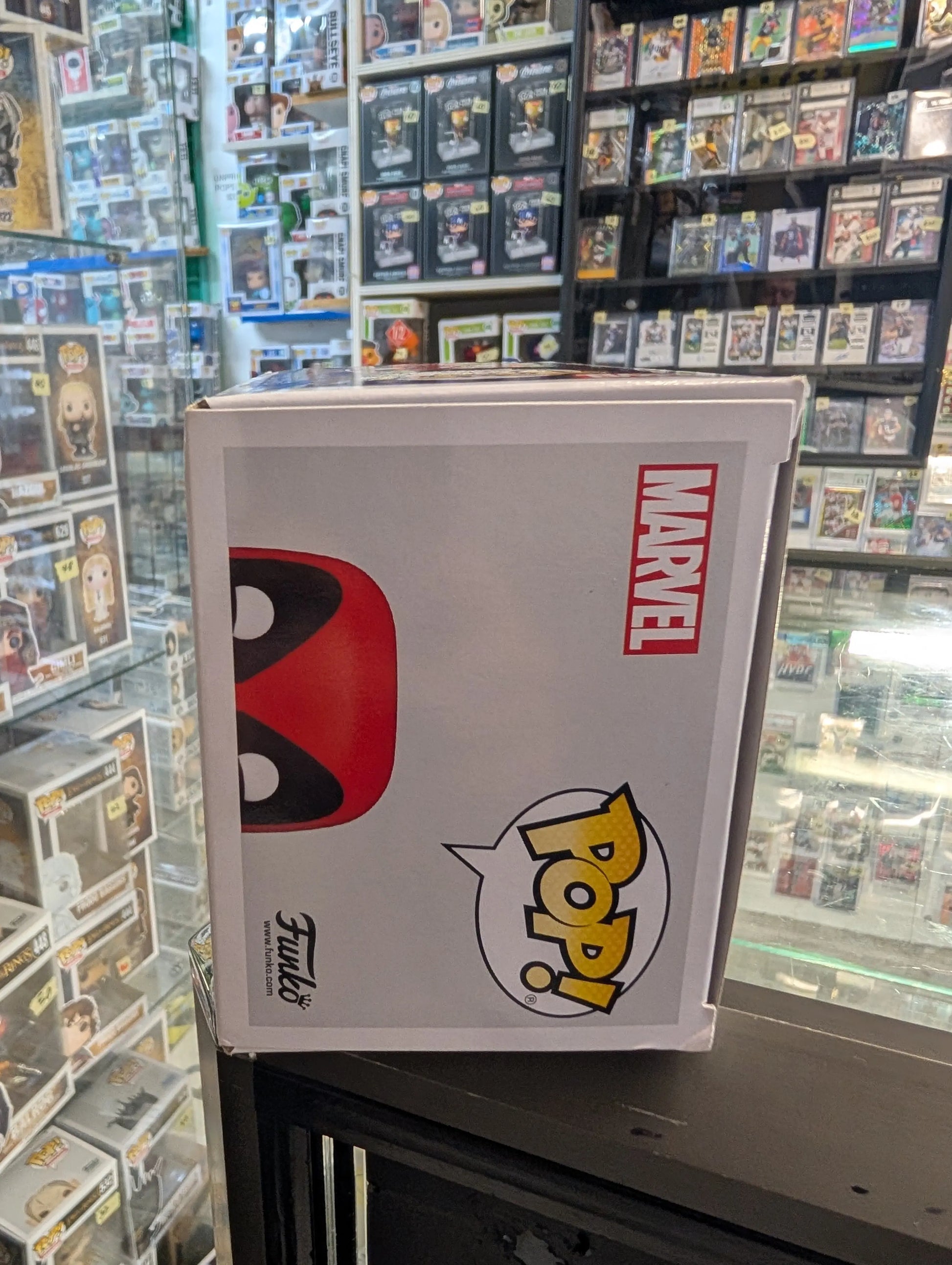 Funko Pop Vinyl Deadpool #754 2021 Spring Convention Limited Edition Exclusive FRENLY BRICKS - Open 7 Days