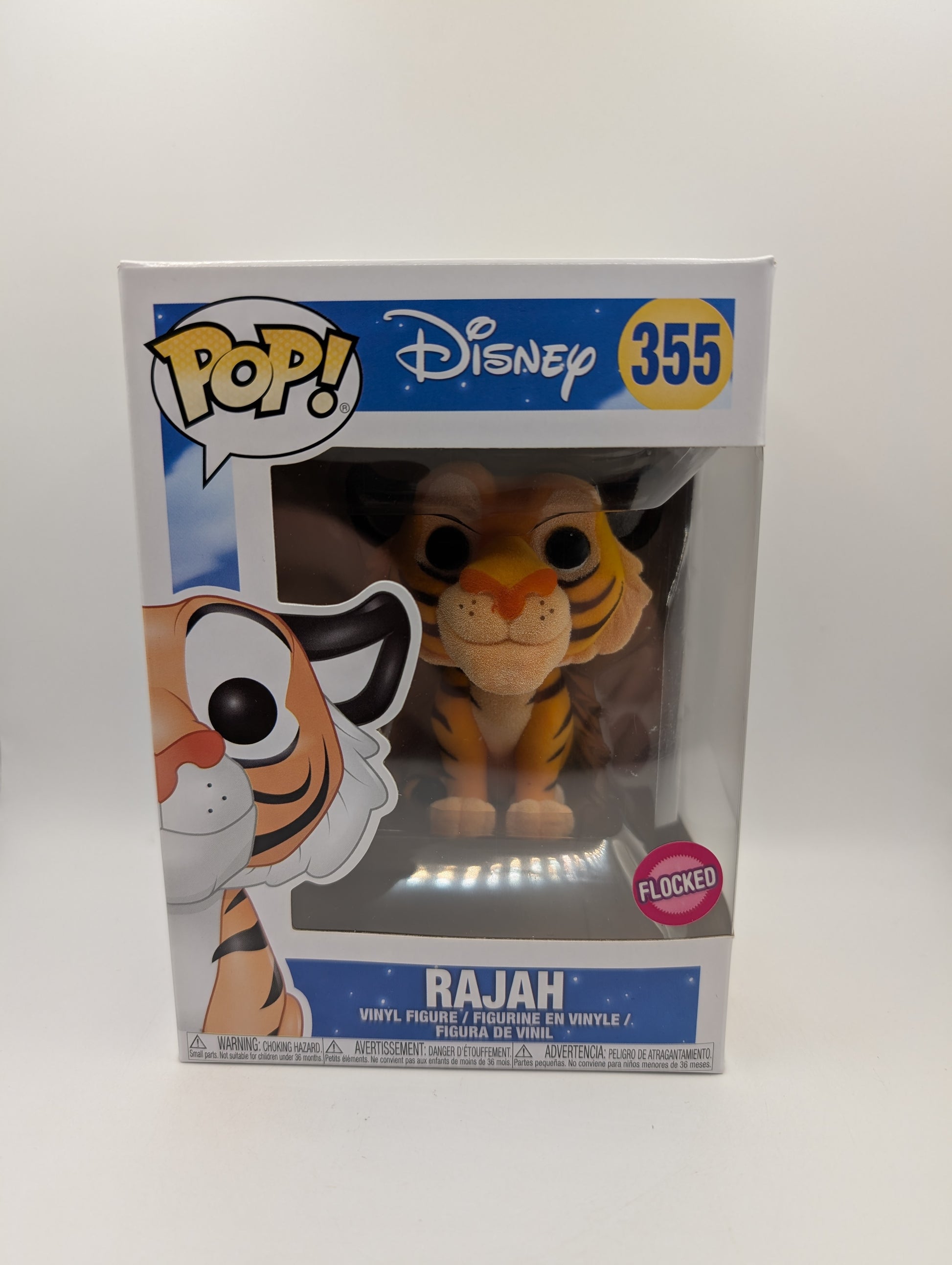 Disney Aladdin - Rajah Funko Pop Vinyl #355 Flocked