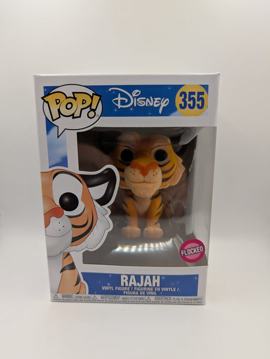 Disney Aladdin - Rajah Funko Pop Vinyl #355 Flocked