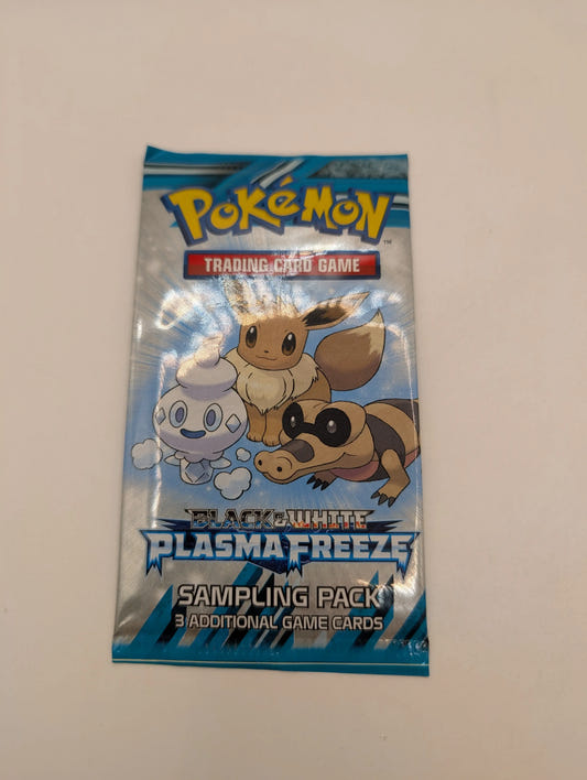 Sealed Pokemon Black and White Plasma Freeze Sampling packs x1