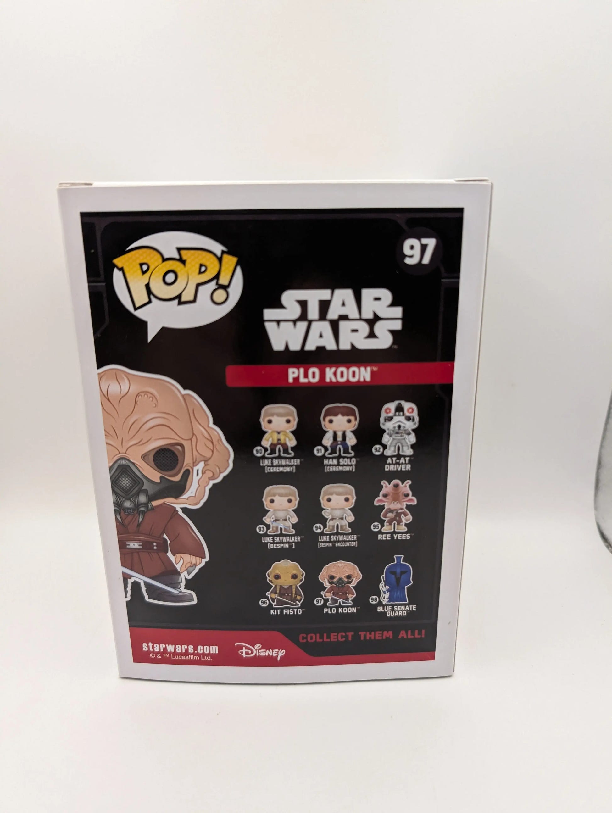 Star Wars: Plo Koon Funko Pop Vinyl Figure #97  2016 FRENLY BRICKS - Open 7 Days image 3