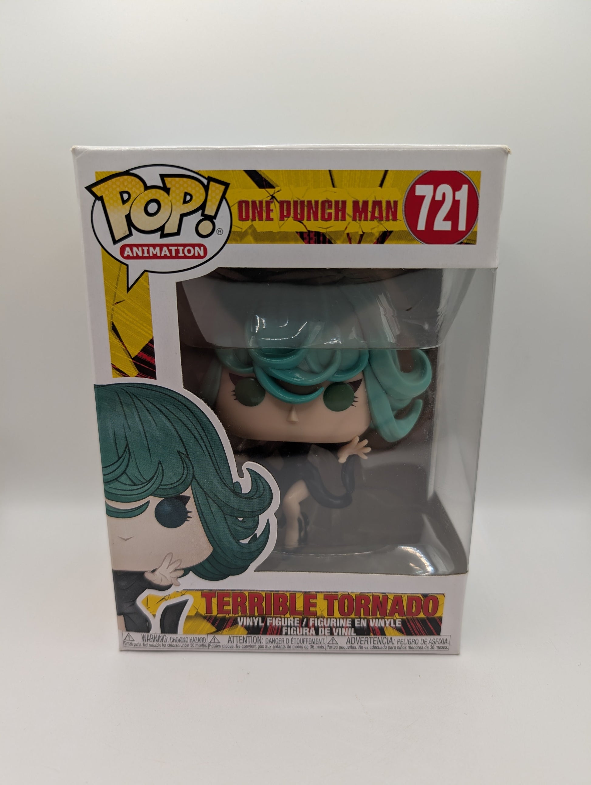 One Punch Man - Terrible Tornado Funko Pop! Vinyl #721 FRENLY BRICKS - Open 7 Days