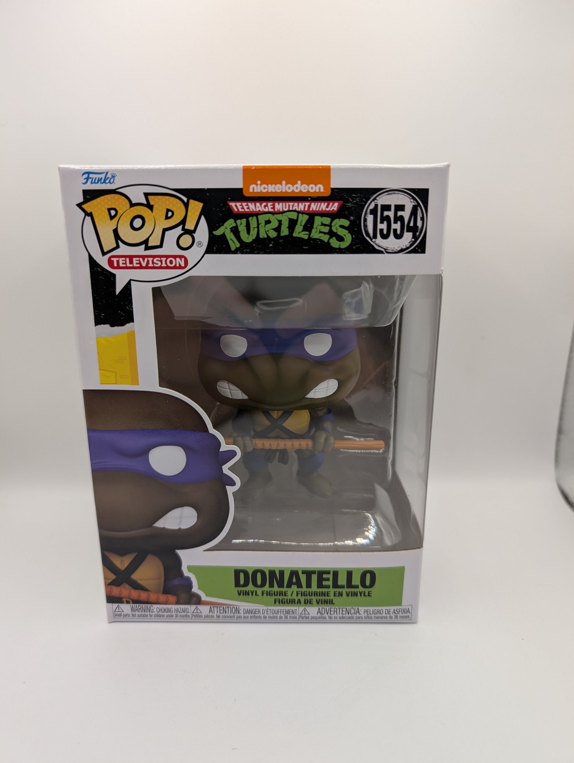Teenage Mutant Ninja Turtles - Donatello with Bo Staff Pop! Vinyl Figure #1554 FRENLY BRICKS - Open 7 Days