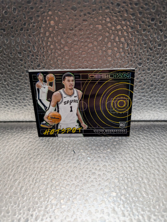 Victor Wembanyama Obsidian Hotspot RC 21/25 FRENLY BRICKS - Open 7 Days