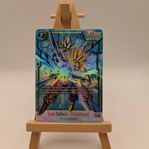 Son Gohan : Childhood FB01-140 SCR Alt Art DBS Fusion World Awakened Pulse FRENLY BRICKS - Open 7 Days