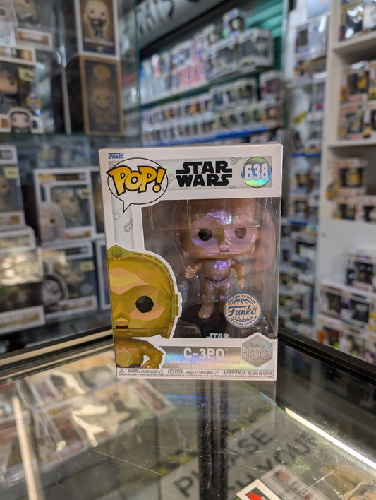 FUNKO Pop Vinyl C-3P0 FRENLY BRICKS - Open 7 Days
