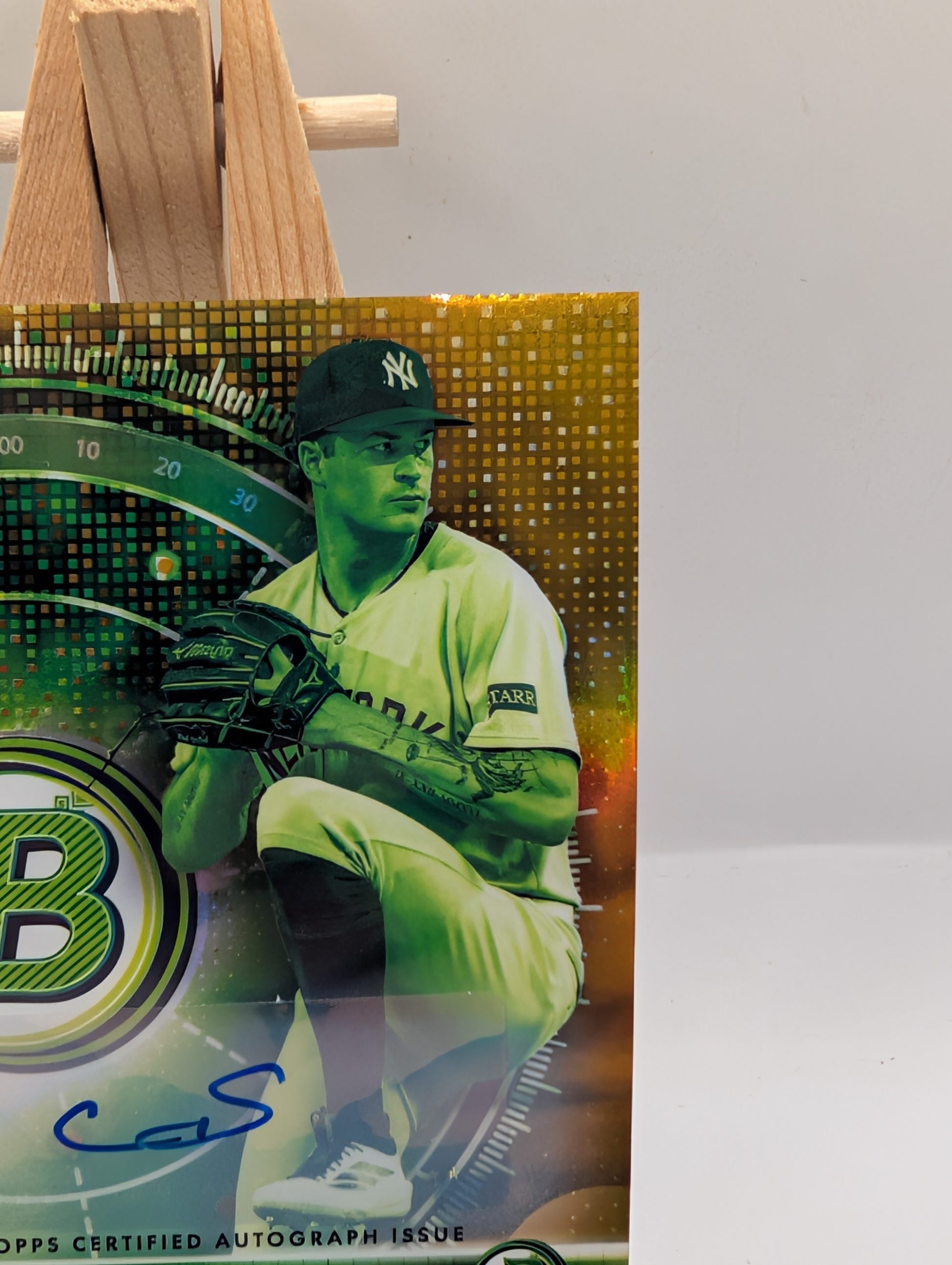 2026 Bowman Chrome Cam Schlitter RC Under the Radar Gold Auto /50 #UR-2 FRENLY BRICKS - Open 7 Days image 4