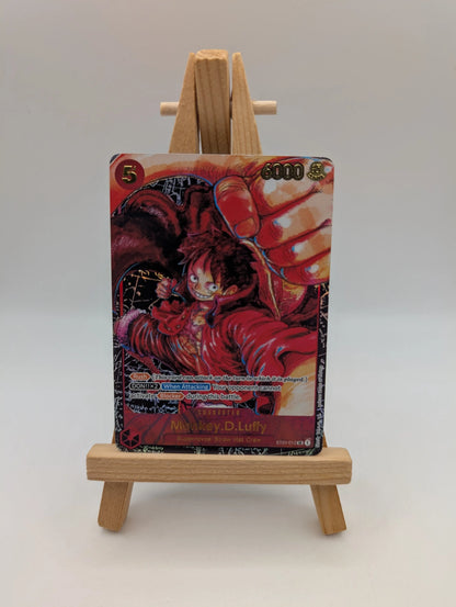 MONKEY D LUFFY ST01-012 ALT - AWAKENING OF THE NEW ERA - ENGLISH ONE PIECE - NM2 FRENLY BRICKS - Open 7 Days