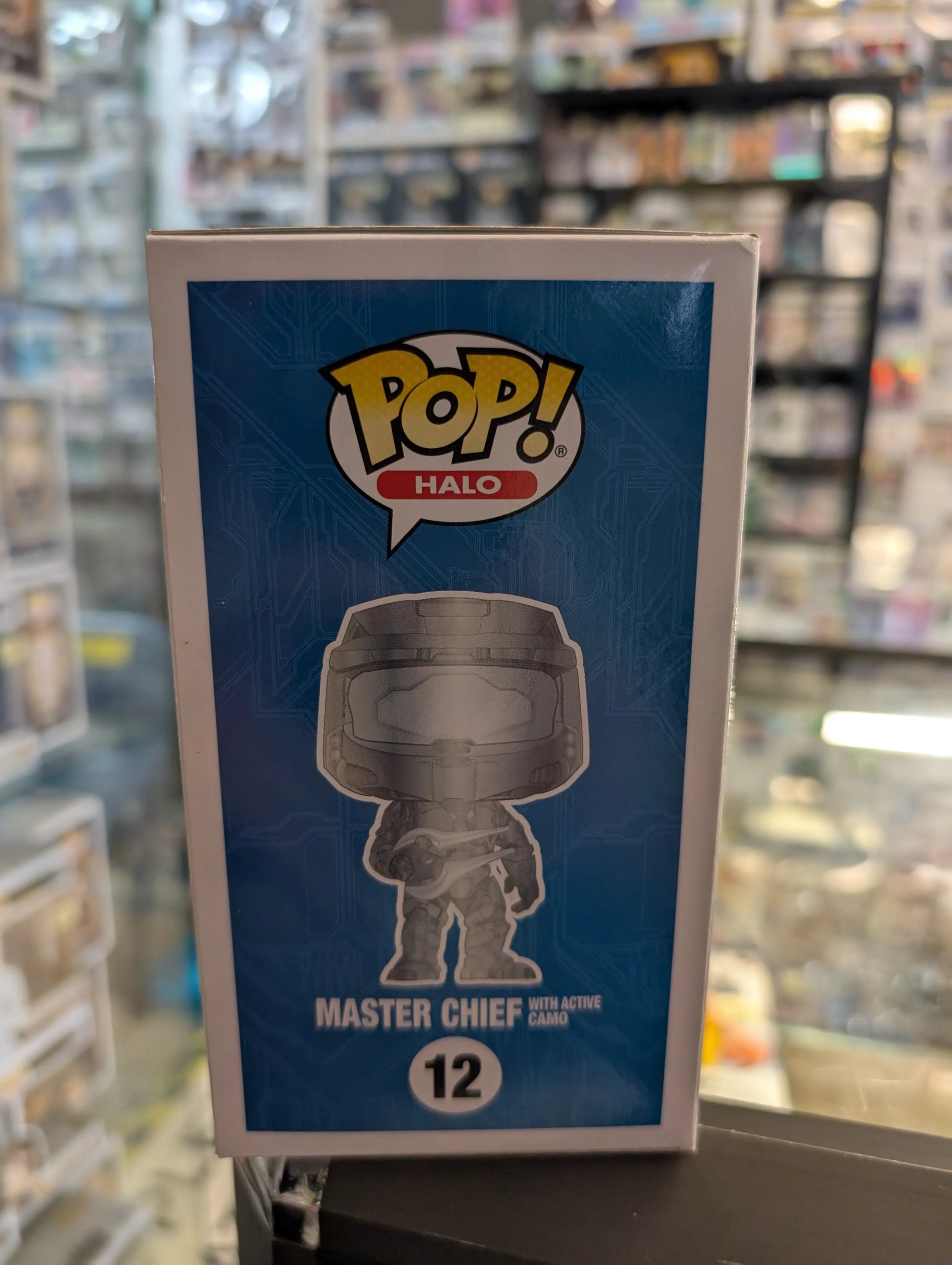 Funko Pop! Halo #12 Master Chief with Active Camo E3 2018 Limited Edition FRENLY BRICKS - Open 7 Days