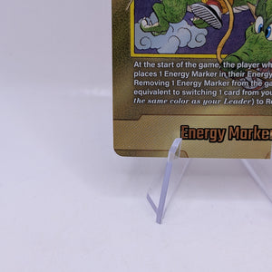 Dragon Ball Super Energy Marker #E-42 Gold Fusion World 2025 FRENLY BRICKS - Open 7 Days