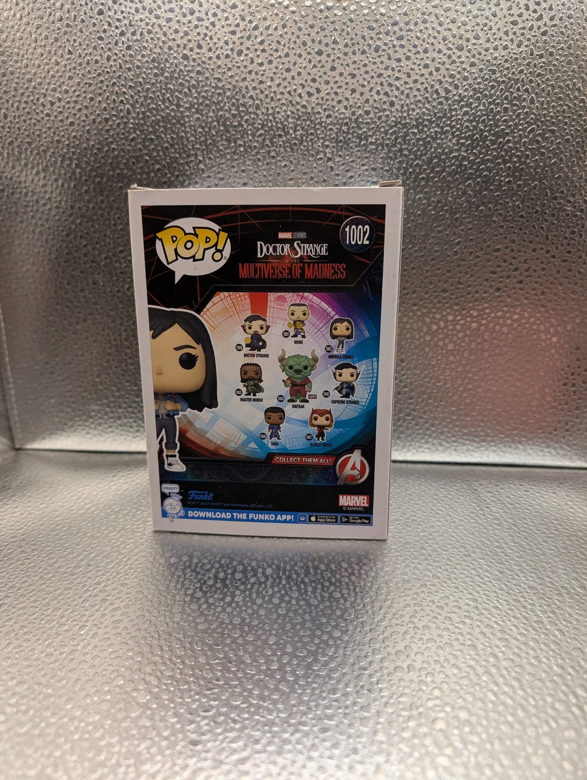 FUNKO Pop Vinyl America Chavez #1002 FRENLY BRICKS - Open 7 Days