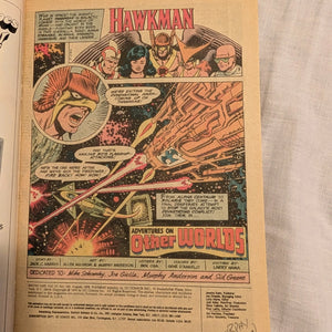 Showcase #103 DC Comics 1978 signed first page Murphy Anderson FRENLY BRICKS - Open 7 Days