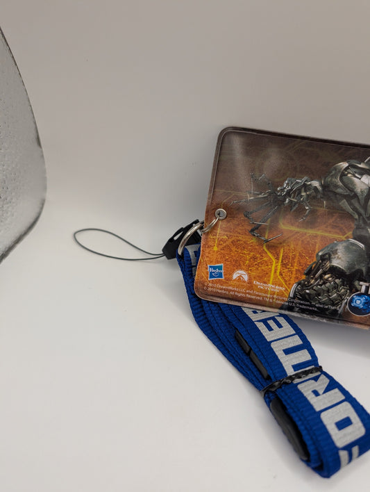 Transformers Hasbro Hunt for the Decepticons Lanyard FRENLY BRICKS - Open 7 Days