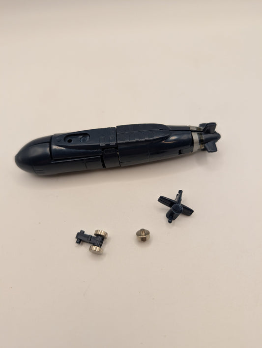 Dive-Dive MR-33 BLUE Gobots Bandai Tonka 1984 Vintage Transformers DMG INCOMPLETE FRENLY BRICKS - Open 7 Days