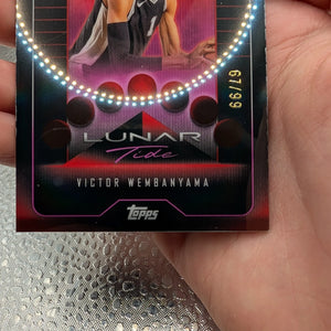 Victor Wembanyama Midnight Lunar Tide RC 67/99 Topps FRENLY BRICKS - Open 7 Days