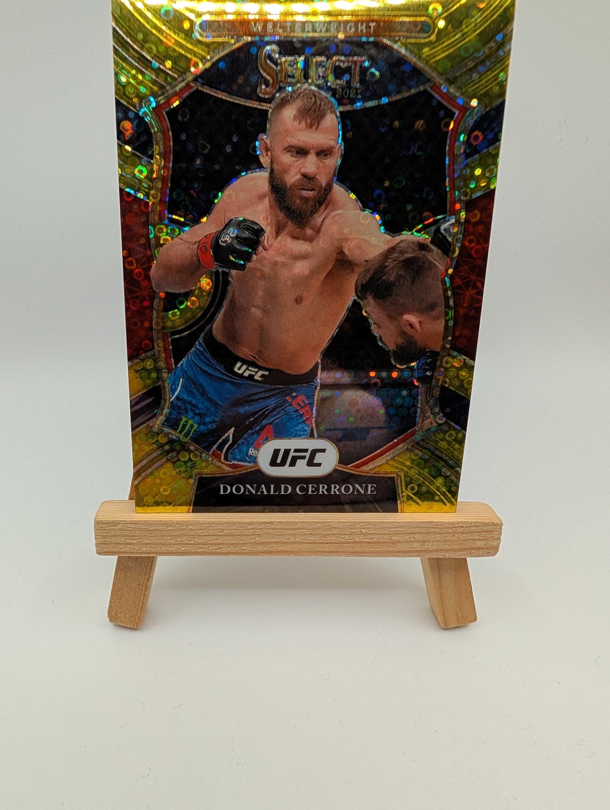 Donald Cerrone 2021 Select Gold Disco 2/10 UFC FRENLY BRICKS - Open 7 Days