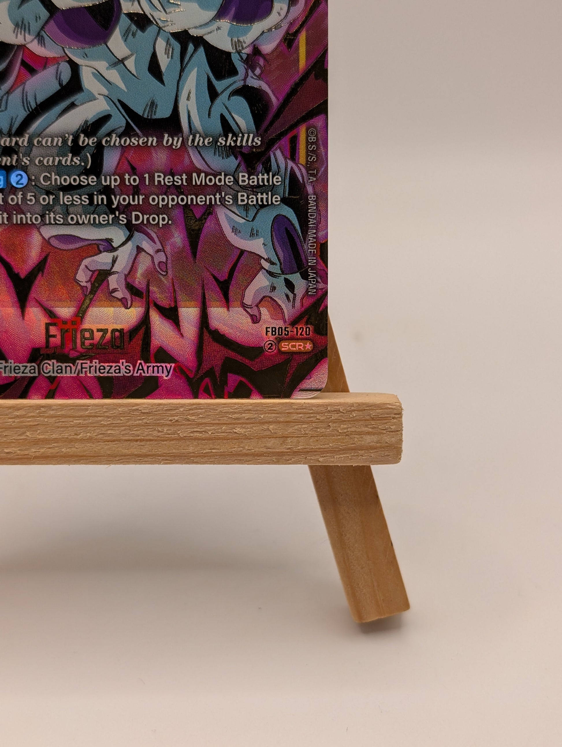 Frieza FB05-120 (Alternate Art) SCR (English) DBS Fusion World New Adventure FRENLY BRICKS - Open 7 Days