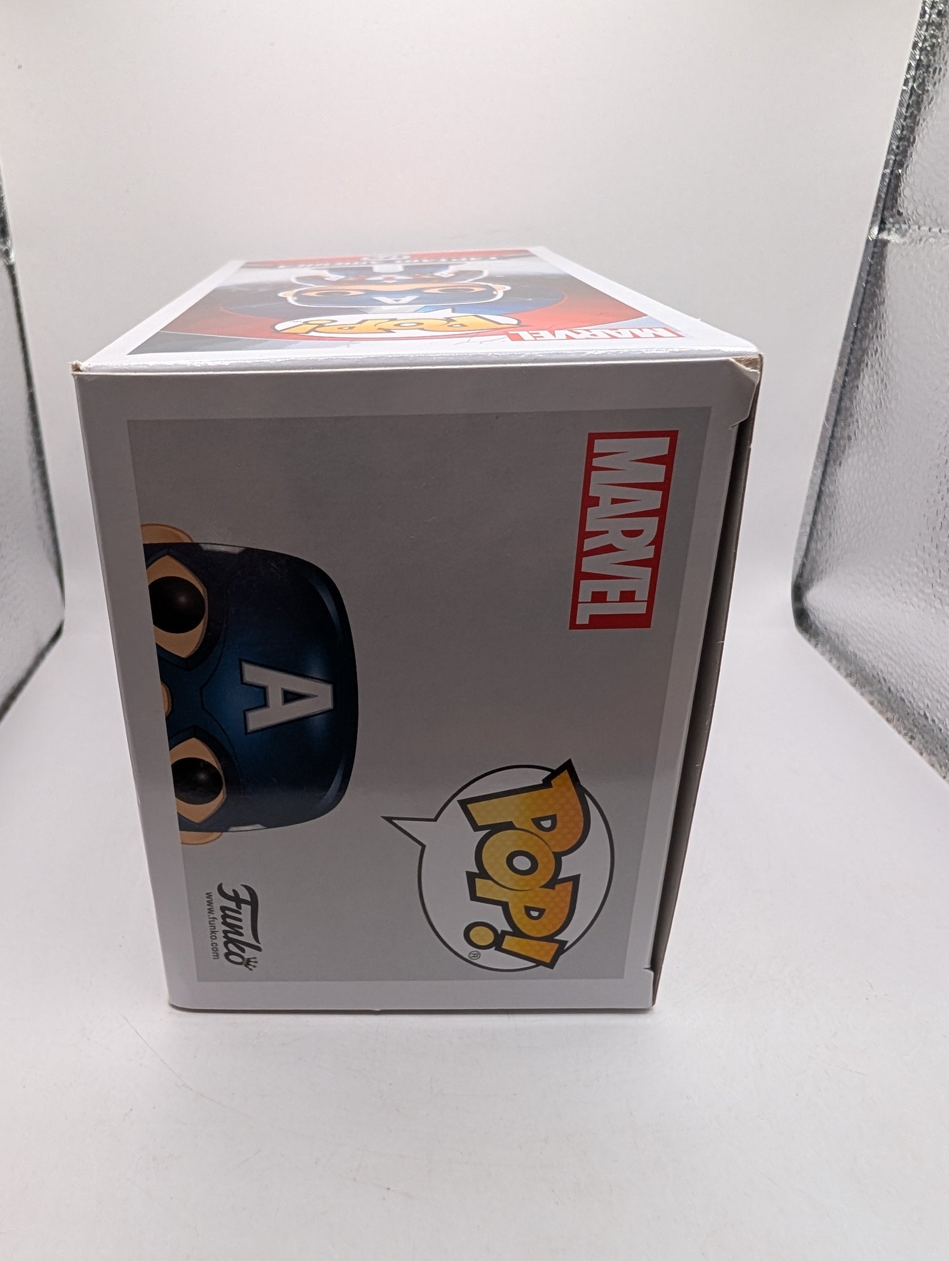 Funko Pop Vinyl - Marvel - Captain America 125 FRENLY BRICKS - Open 7 Days