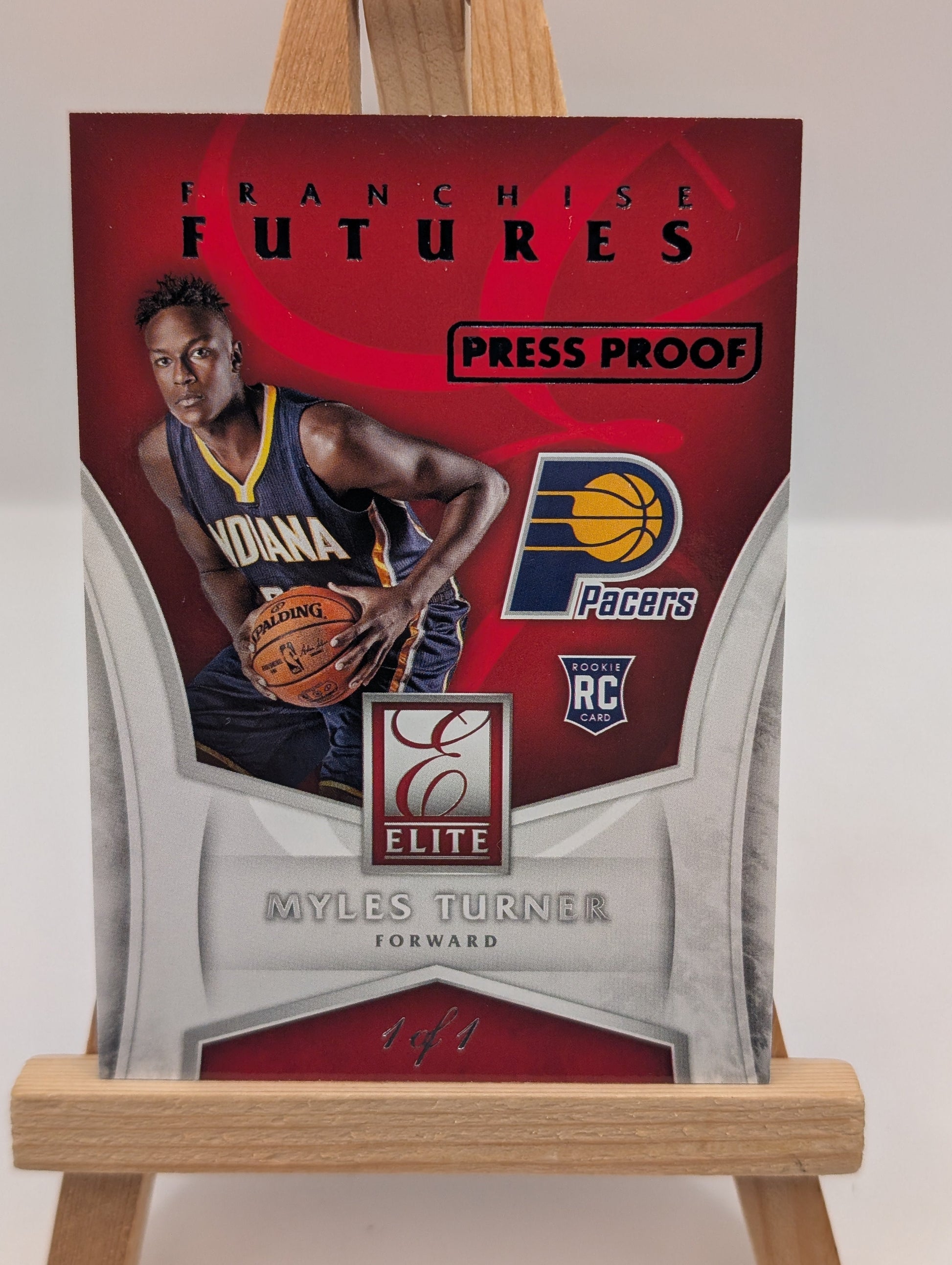 Myles Turner Donruss 15-16 #11 Franchise Futures Rookie Indiana Pacers FRENLY BRICKS - Open 7 Days
